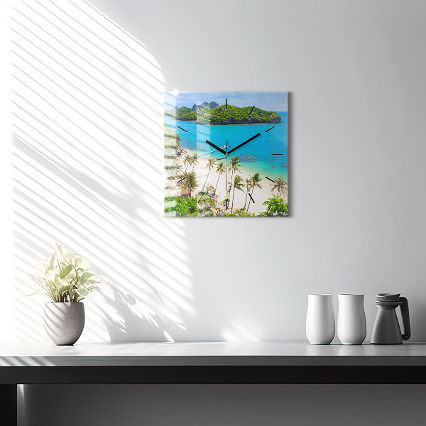 Szögletes fali üvegóra Thaiföldi Nemzeti Park