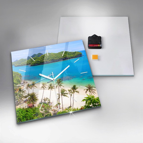 Szögletes fali üvegóra Thaiföldi Nemzeti Park