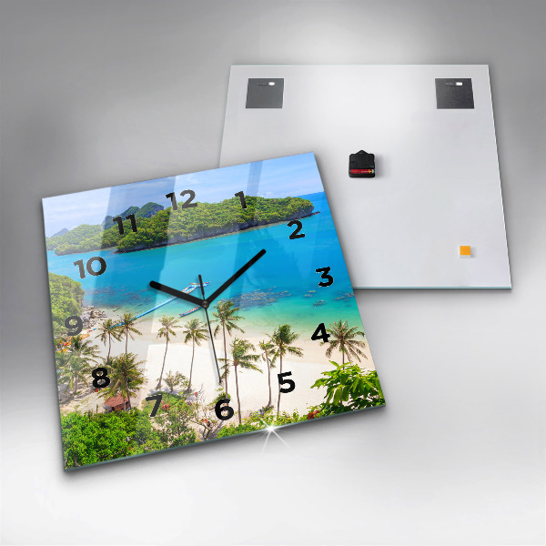 Szögletes fali üvegóra Thaiföldi Nemzeti Park