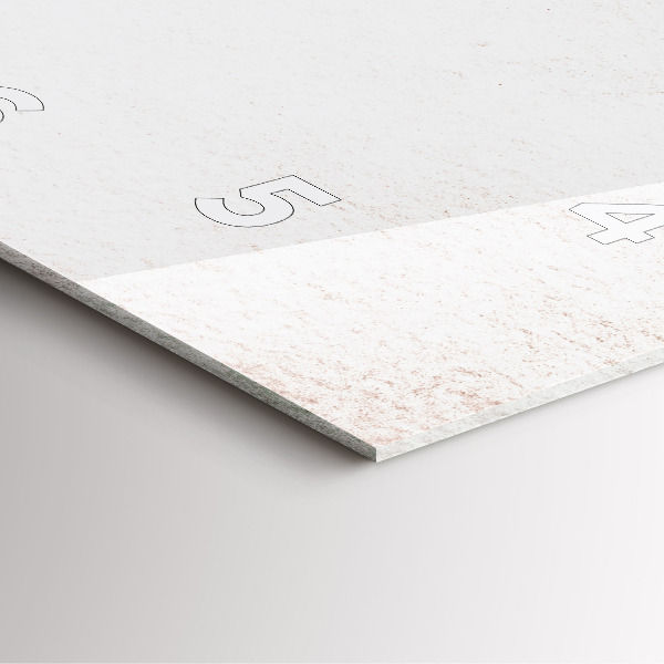 Szögletes fali üvegóra Dekoratív minta