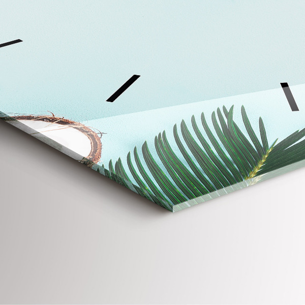 Szögletes fali üvegóra Nyári kompozíció