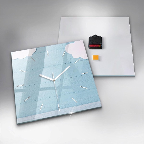 Szögletes fali üvegóra Gyermek tábla