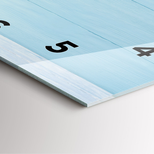 Szögletes fali üvegóra Gyermek tábla