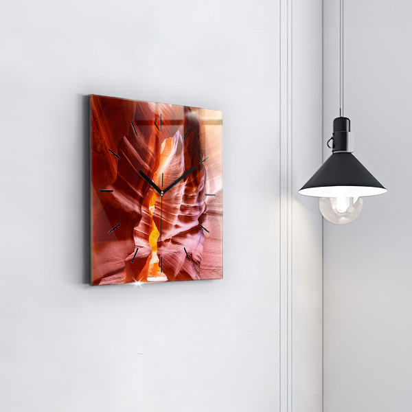 Szögletes fali üvegóra Sand Canyon