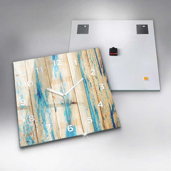 Szögletes fali üvegóra Karcos fa