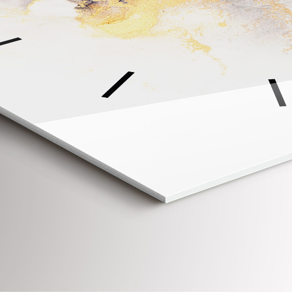 Szögletes fali üvegóra Márvány minta