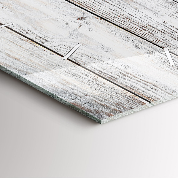 Szögletes fali üvegóra Festett táblák