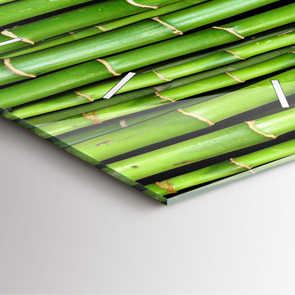 Szögletes fali üvegóra Ázsiai bambusz