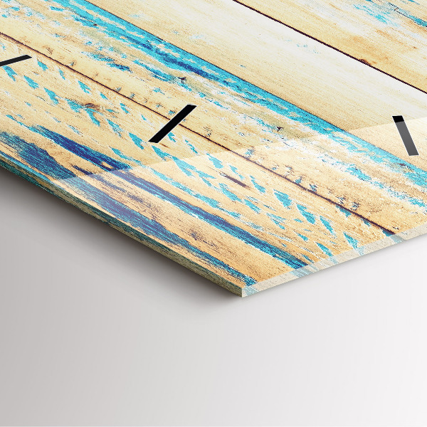 Szögletes fali üvegóra Karcos fa