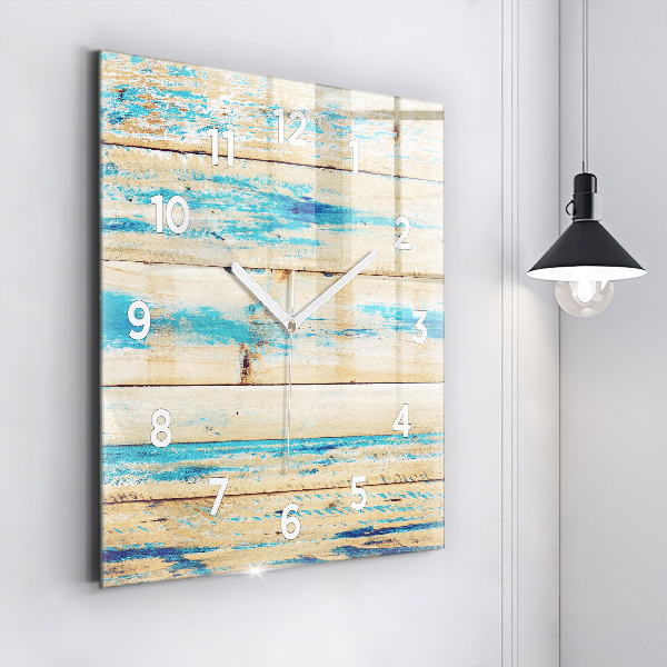 Szögletes fali üvegóra Karcos fa