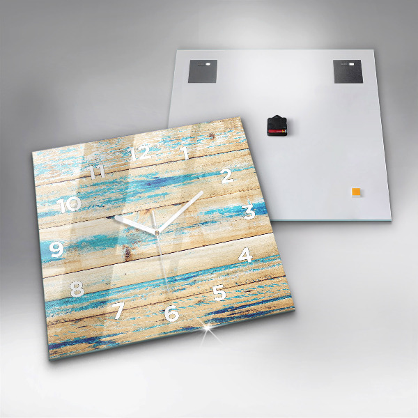 Szögletes fali üvegóra Karcos fa