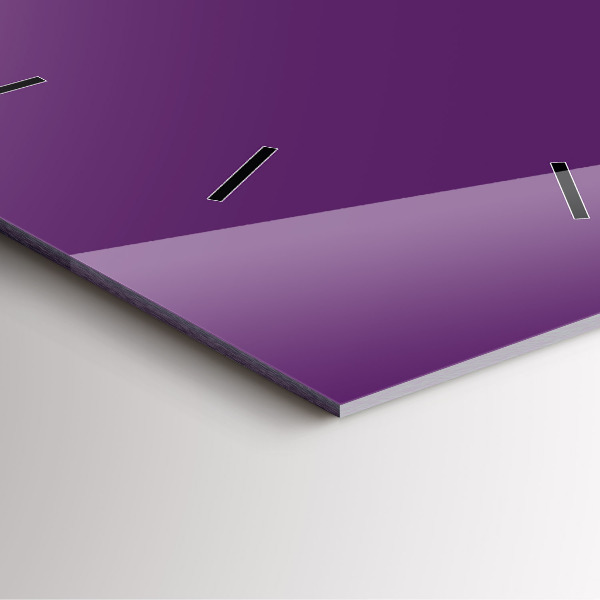 Szögletes fali üvegóra Ibolya