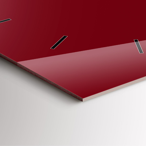 Szögletes fali üvegóra Burgundia