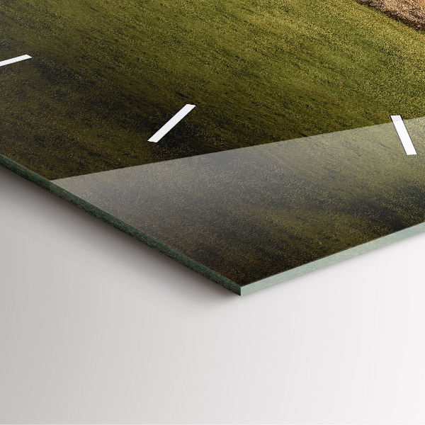 Szögletes fali üvegóra Stonehenge Nimbostratus