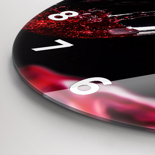 Kerek fali üvegóra Vörösbor