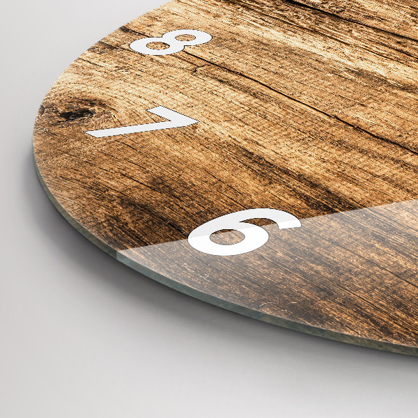 Kerek fali üvegóra Kanál fűszerek