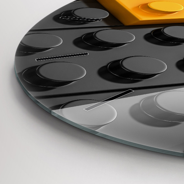 Kerek fali üvegóra Játék blokkok