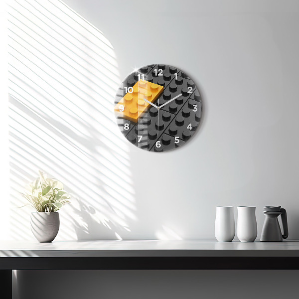 Kerek fali üvegóra Játék blokkok