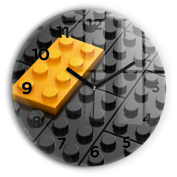 Kerek fali üvegóra Játék blokkok