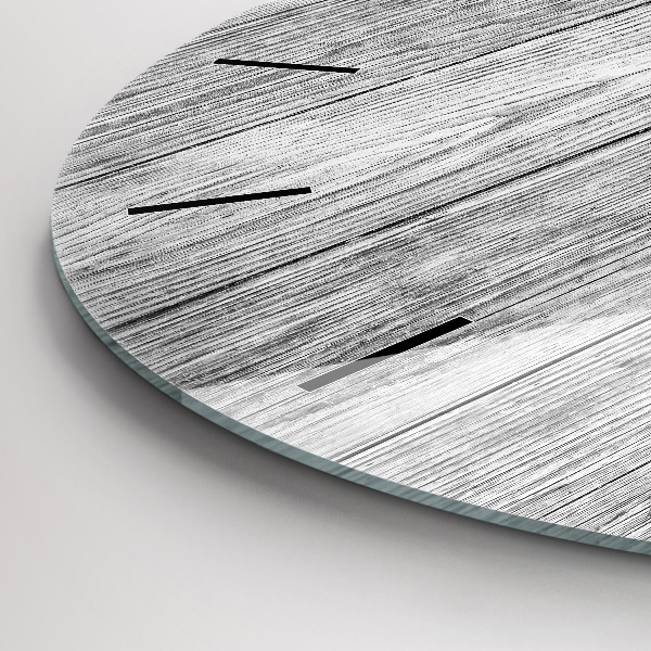 Kerek fali üvegóra Fa panelek