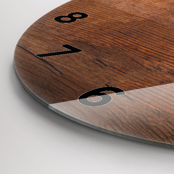 Kerek fali üvegóra Régi fa