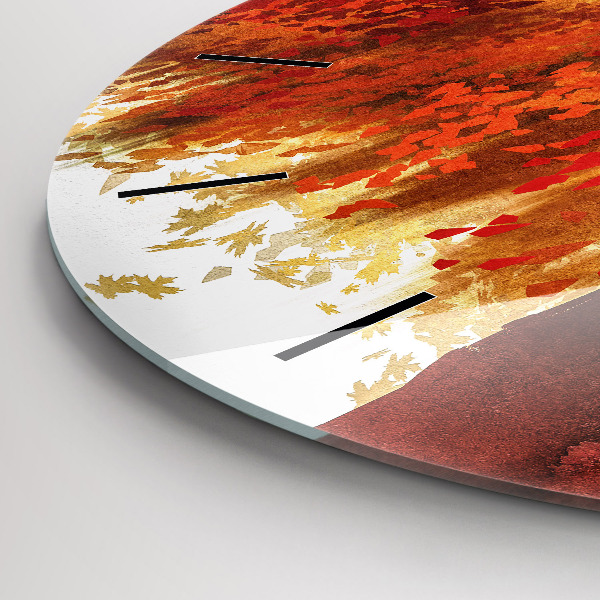 Kerek fali üvegóra Menyasszony ősszel