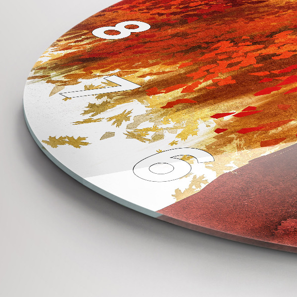 Kerek fali üvegóra Menyasszony ősszel