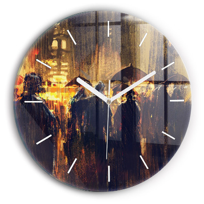 Kerek fali üvegóra Impresszionizmus a művészeti piactéren