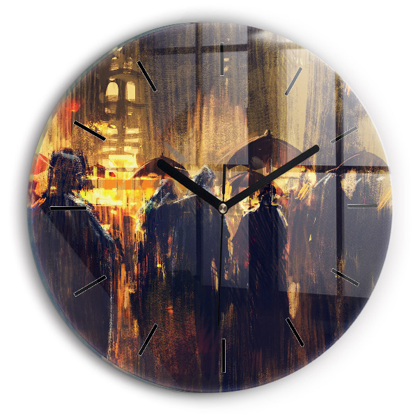 Kerek fali üvegóra Impresszionizmus a művészeti piactéren