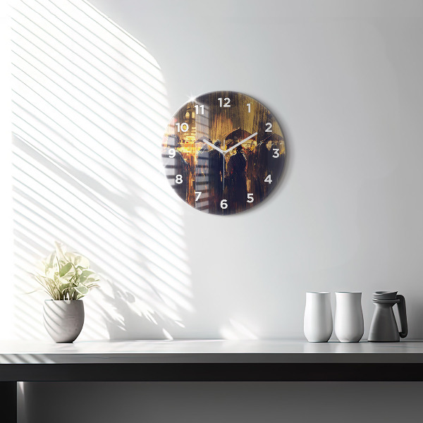 Kerek fali üvegóra Impresszionizmus a művészeti piactéren