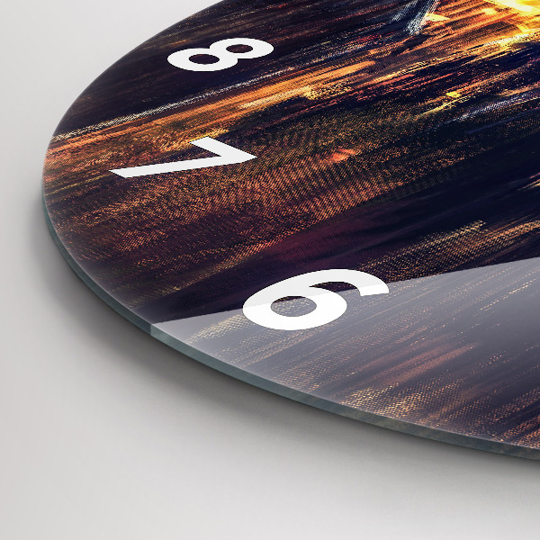 Kerek fali üvegóra Impresszionizmus a művészeti piactéren