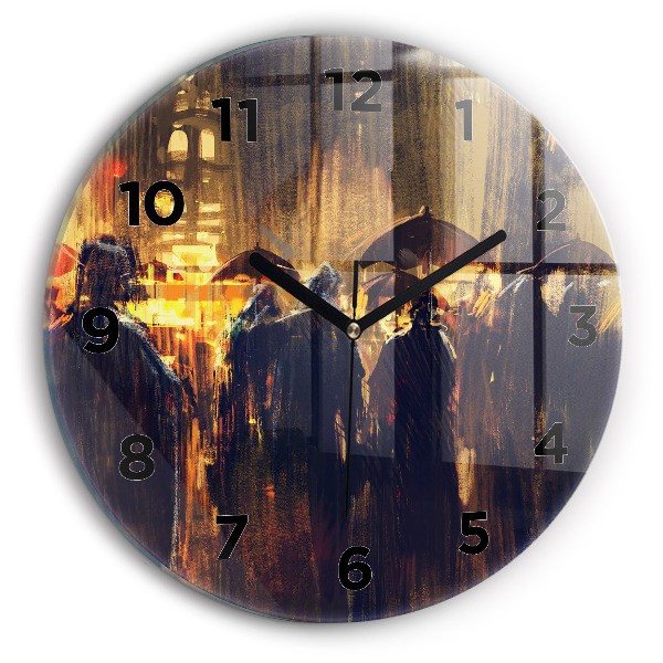 Kerek fali üvegóra Impresszionizmus a művészeti piactéren