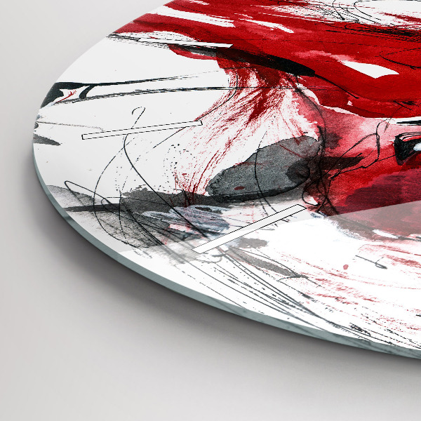 Kerek fali üvegóra Táncoló pár