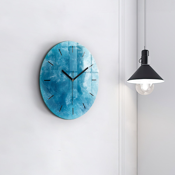 Kerek fali üvegóra Tengervíz