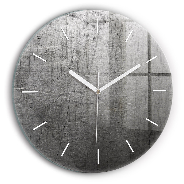 Kerek fali üvegóra Fém fal