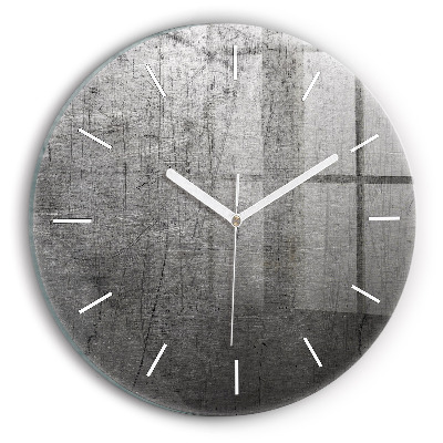 Kerek fali üvegóra Fém fal