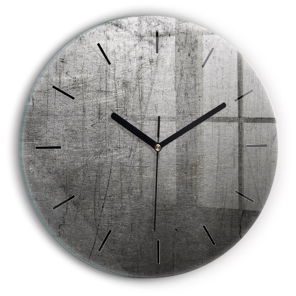 Kerek fali üvegóra Fém fal