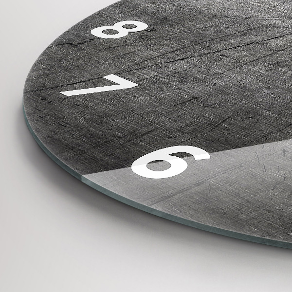 Kerek fali üvegóra Fém fal