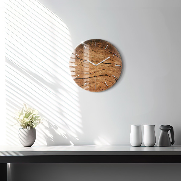 Kerek fali üvegóra Régi fa