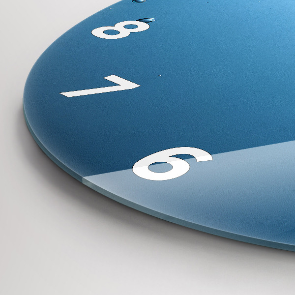 Kerek fali üvegóra Víz alatti kilátás