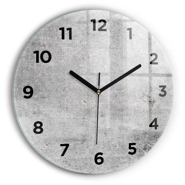 Kerek fali üvegóra Nyers fal