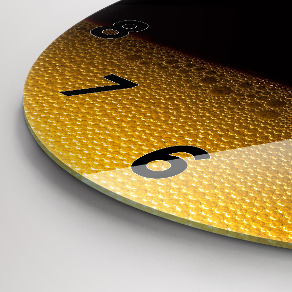 Kerek fali üvegóra Narancslé