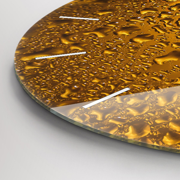 Kerek fali üvegóra Egy korsó sört