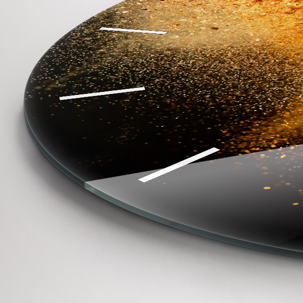 Kerek fali üvegóra Szétszórt fűszerek