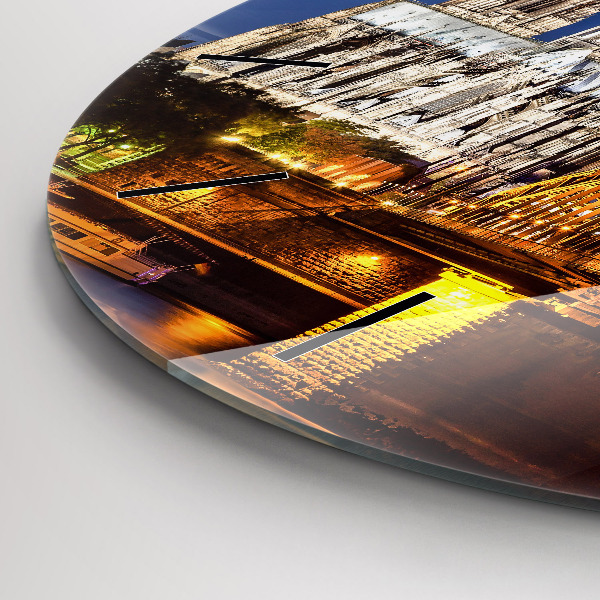 Kerek fali üvegóra Híd Németországban