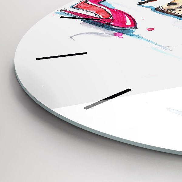 Kerek fali üvegóra A nőiesség eleme