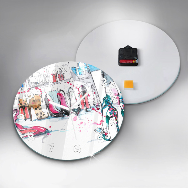 Kerek fali üvegóra A nőiesség eleme