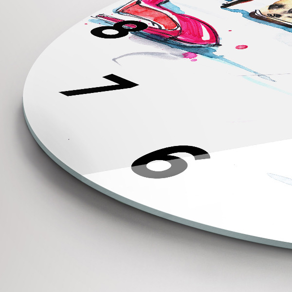 Kerek fali üvegóra A nőiesség eleme