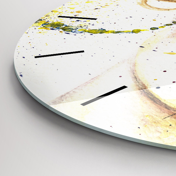 Kerek fali üvegóra Egy titokzatos nő portréja