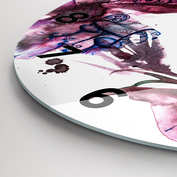 Kerek fali üvegóra Két test egy lélek